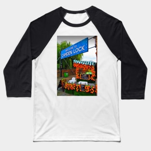 Camden Lock Market London Baseball T-Shirt